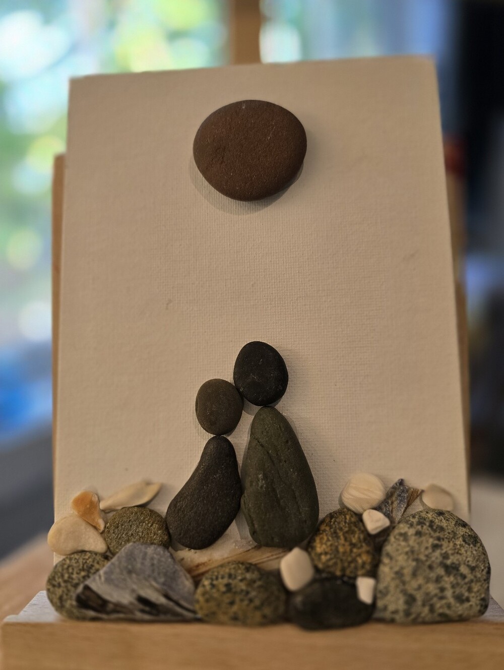 Pebble Wall Art 5x7